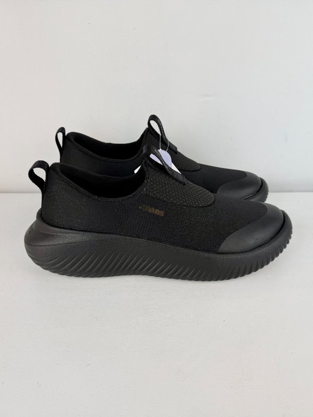 Men's 9, Women's 11 - Crocs Mellow Ease Slip-On Sneakers - Black